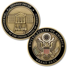 NEW Donald Trump 47th President of the United States Challenge Coin