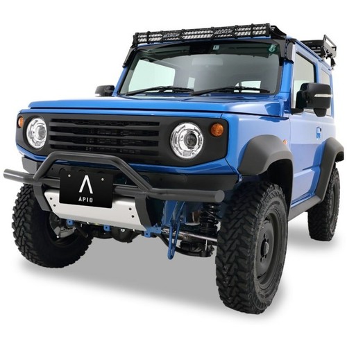 APIO WILDBOAR SR 16x5.5J -5 +20 5x139.7 set of Wheels Jimny matte black JAPAN - Picture 6 of 11
