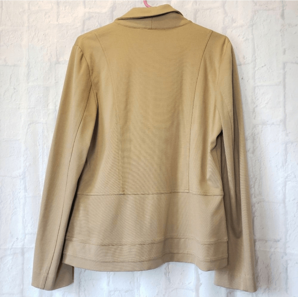 SPANNER Zip Front Stretch Blazer Jacket - image 6