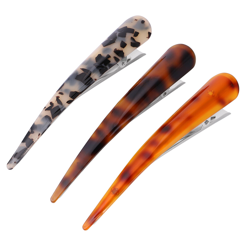 3pcs Acrylic Hair Clips Alligator Hair Clips Non Slip for Women GirlsEM eBay