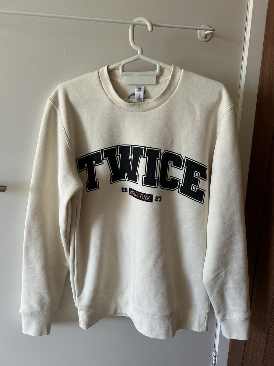 TWICE Ecru Sweater READY TO BE TOUR OFFICIAL MERCHANDISE Size S | eBay