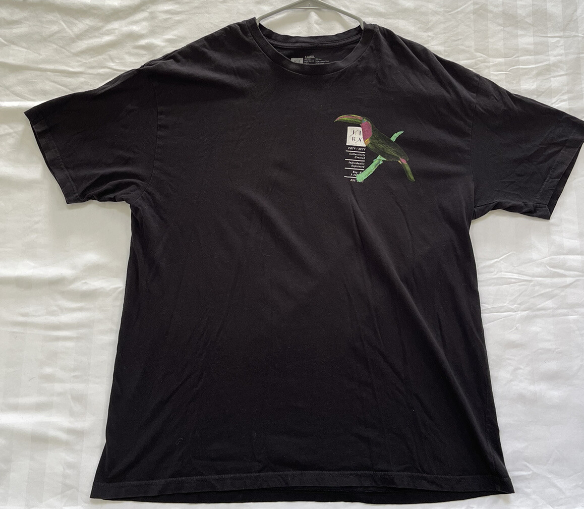 [LALAFOX]LALAFOX & TREE13 RAY GRAPHIC T-SHIRT/追跡付 LIRX Mens XL Black Graphic Print Short Sleeve Tee Shirt | eBay