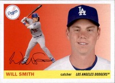 2020 Topps Archives WILL SMITH 1955 Style Base Card Dodgers #33