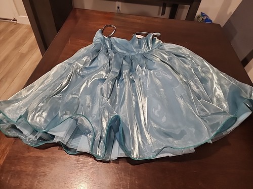 Akira Fantasy Full Volume Ice Blue Mini Dress Size Small Brand New With Tags - Picture 13 of 19
