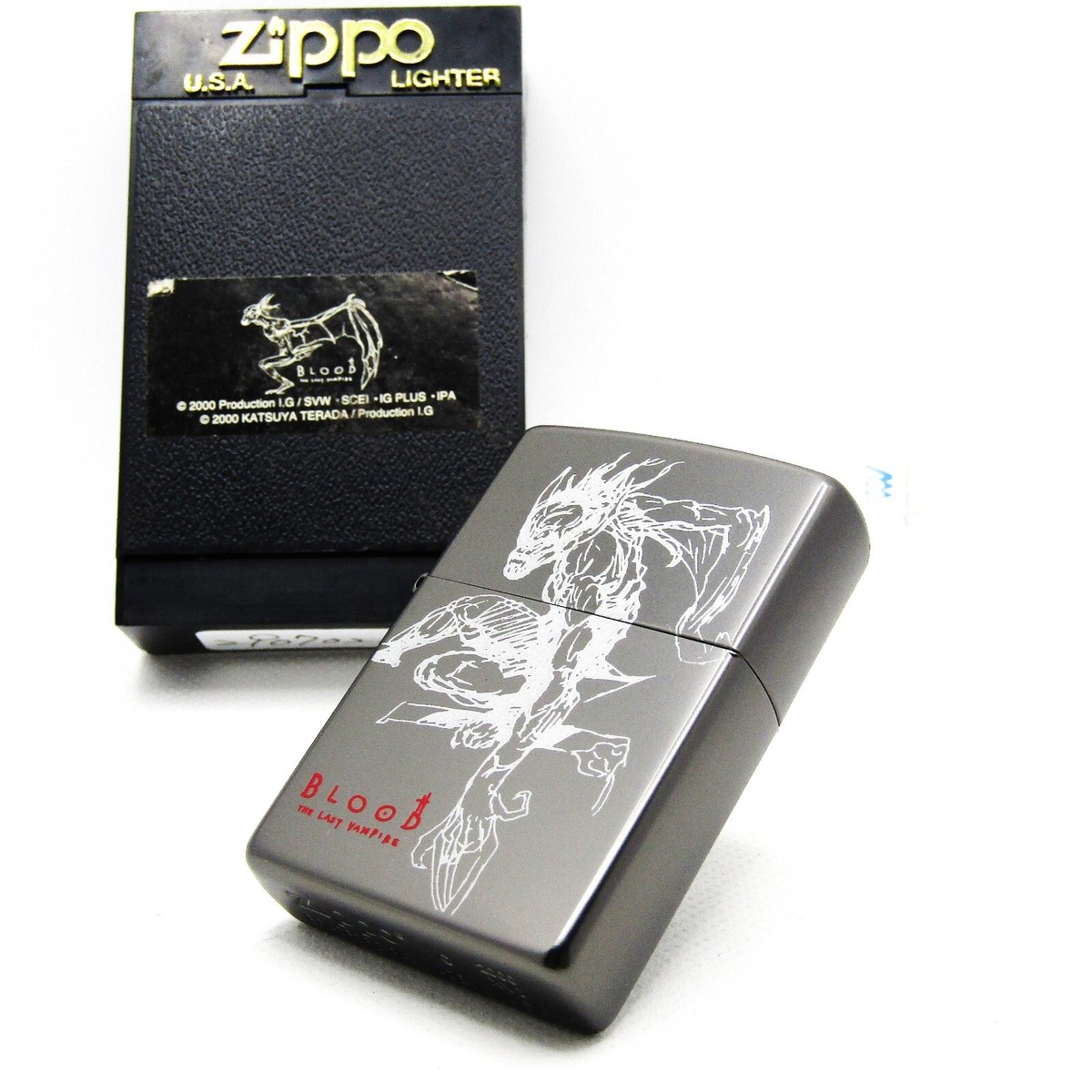 Blood The Last Vampire Japan Anime Zippo Oil Lighter 2000 MIB Rare