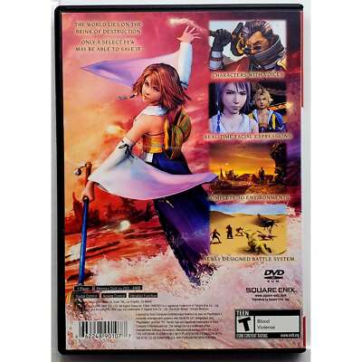 Final Fantasy X Greatest Hits - Sony Playstation 2 PS2 10 Pristine