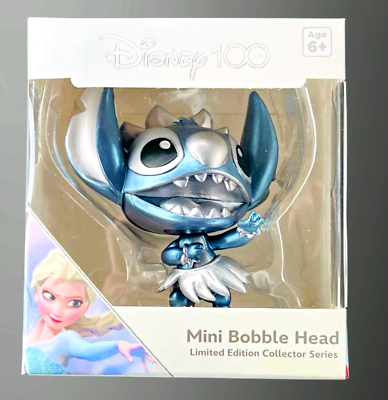 ディズニー100 Disney 100 Mini Stitch Bobble Head Figure 100th Annivesary