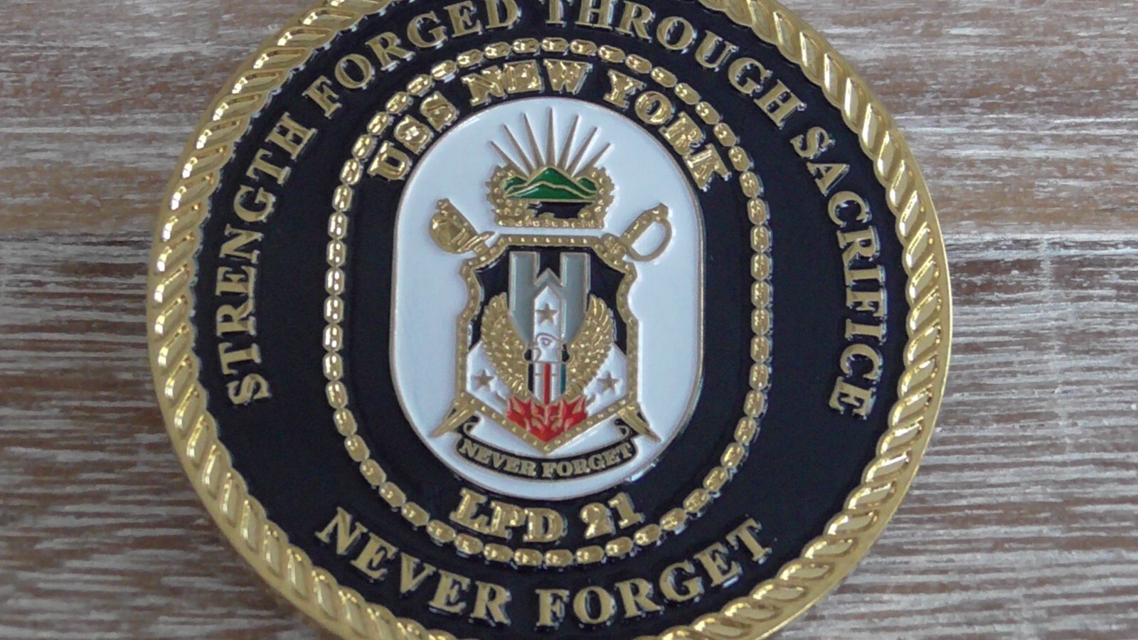 USN USS New York LPD 21 Will Bring The Fight September 11 Challenge ...