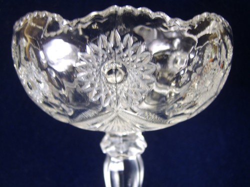 EAPG Tall Glass Compote - Picture 2 of 8
