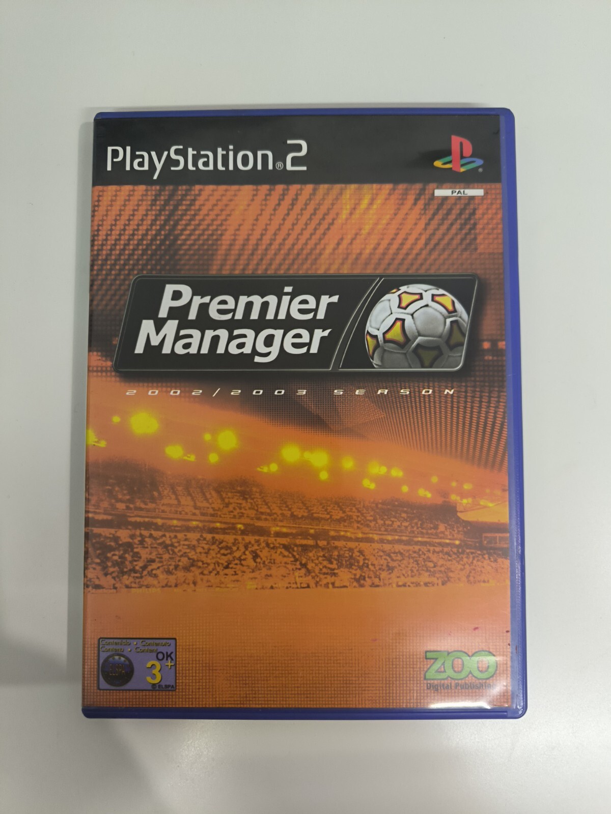 Premier Manager 2002/2003 Season Sony PlayStation 2 PS2 Complete  
