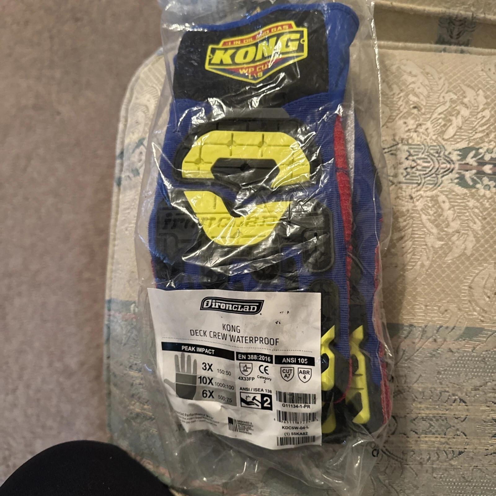 Ironclad Performance Wear Kdc5w-03-M Winter Waterproof Gloves,M,Nylon Back,Pr
Opens in a new window 