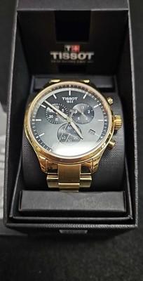 Tissot 1853 gold T116617A Chrono XL Classic 45 mm Men's