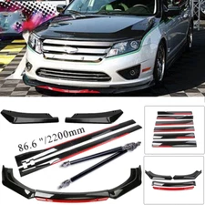 For Ford Fusion 06-2020 Front Bumper Lip Spoiler Splitter Side Skirt Body