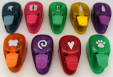 EK Success Craft Punch Lot Of 9 In Assorted Colors Styles