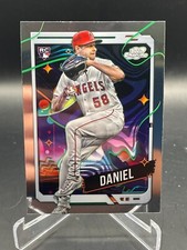 2024 Topps Chrome Cosmic #103 Davis Daniel Los Angeles Angels RC