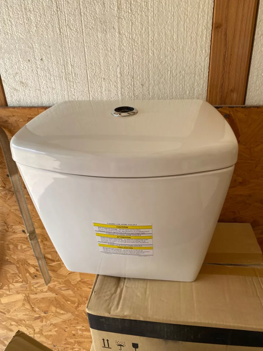 WHITE KOHLER STERLING KARSTEN 402023 DUAL FLUSH TOILET TANK