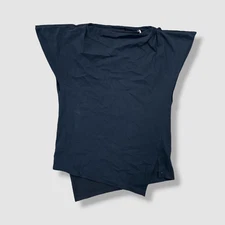 Isabel Marant Women's Black Sebani Draped Top Size M