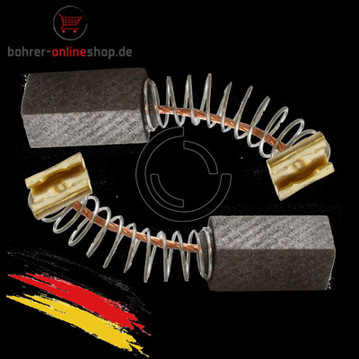 2x carbon brushes for Hitachi 6.5x7.5x13/14.5mm (999041  (4051435052788)