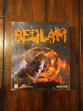 Bedlam PC Video Game Windows 95, Mac, DOS 6.0 CD-Rom 1996 - Brand New, Unopened