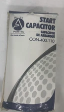 Appli Parts motor start capacitor 400-480 Mfd (microfarads) uF 110-125 VAC unive