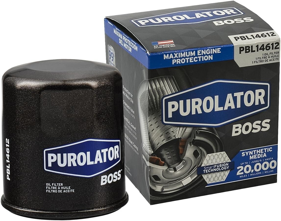Purolator BOSS PBL14612 Engine Oil Filter for Maximum Engine 