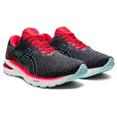 ASICS Men's GT-2000 10 Running Shoes, Metropolis/Electric RED Size 12 US