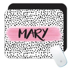 Gift Mousepad : Personalized Dalmatian Pattern Dog Pet Modern Abstract