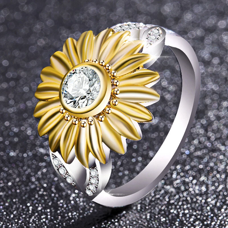 Sunflower promise shop ring