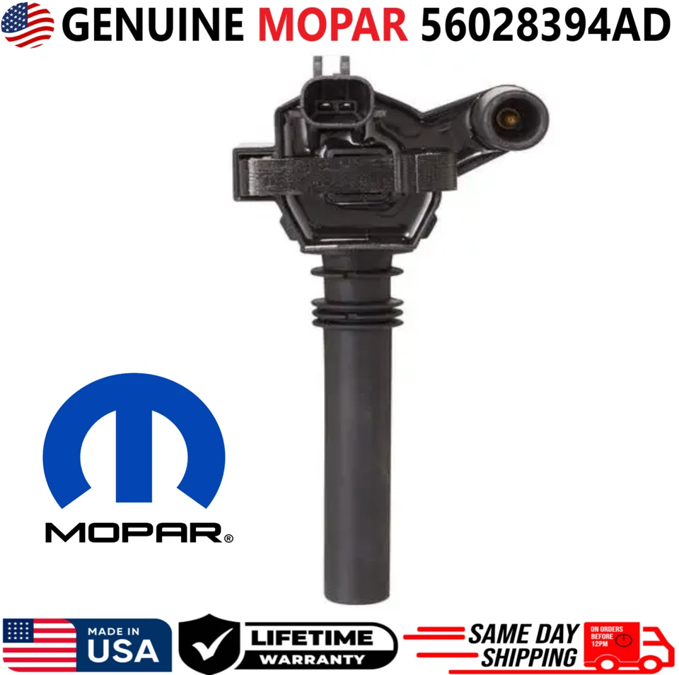 Bobinas de ignição MOPAR GENUÍNAS para 2003-2005 Dodge Chrysler Jeep 5.7L, 56028394AD - Imagem 4 de 4