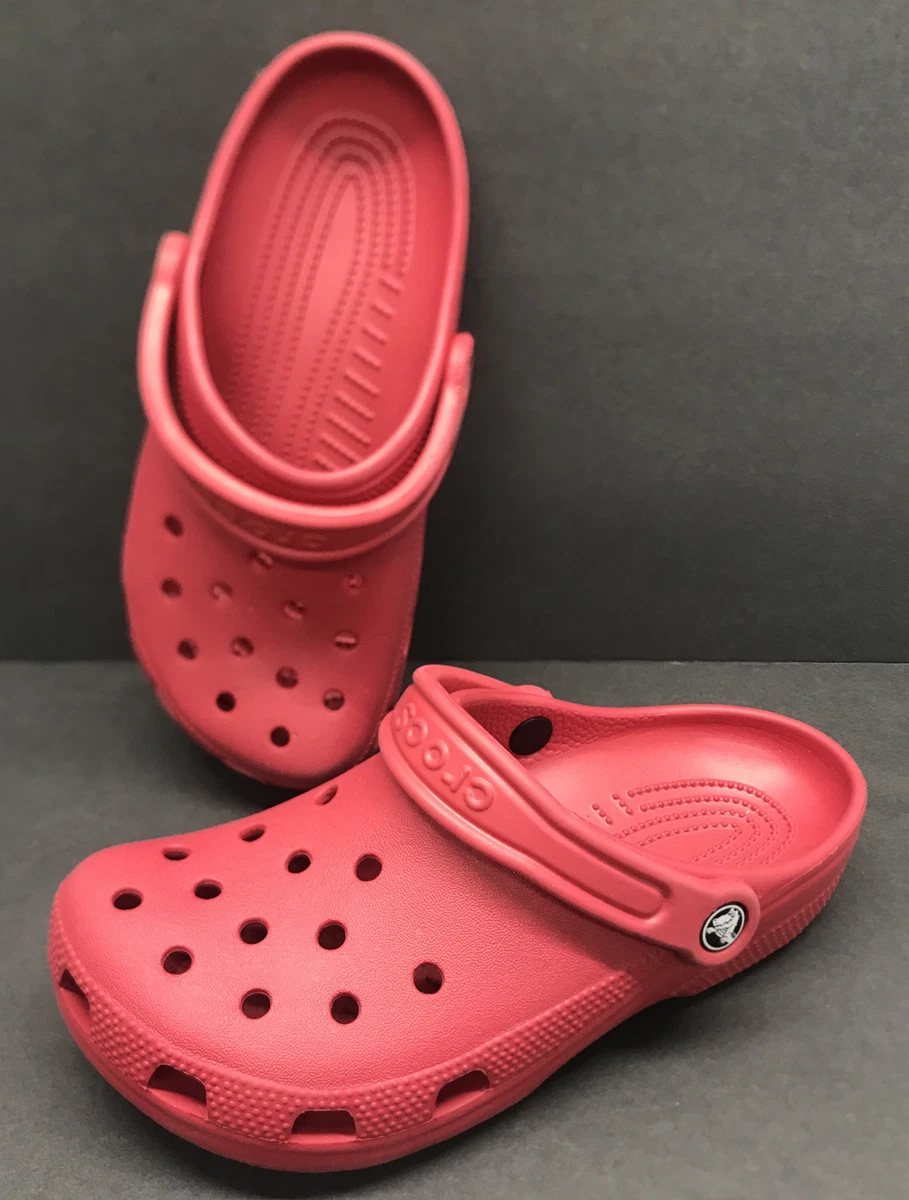 Red crocs size 7 sale