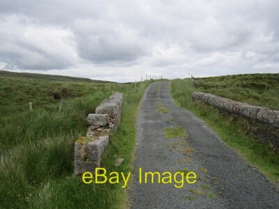 Photo 6x4 Bridge. Bluestacks A local road amonsgt the bogs near the Blues c2012