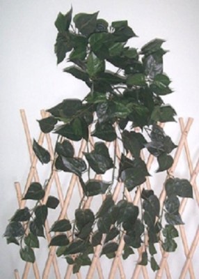 Artificial polyester silk 90cm long Philodendron Plant 12 vines 130 leaves  P14 | eBay
