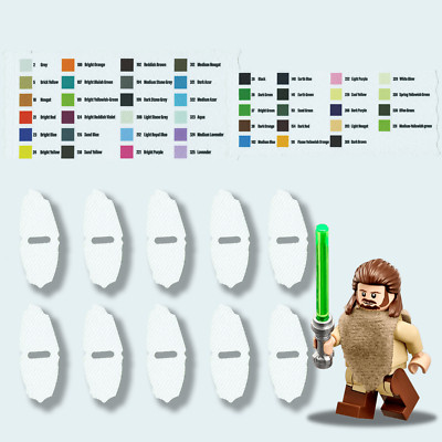 10x Poncho Cloth Cape Minifigure  kompatibel mit 75096 Qui-Gon Jinn Custom