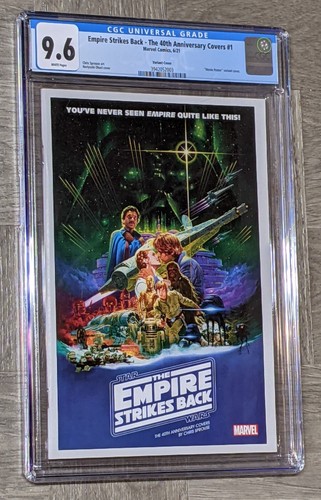 The Empire Strikes Back Chronologically Empire Strikes Back The 40th Anniversary Covers #1 CGC 9.6 Variant