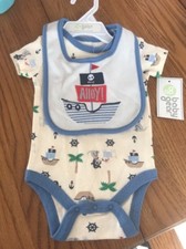 NWT Boys 0-3 Month Lot of 8 Baby Gear Koala Baby Onepiece Bodysuits New Elephant