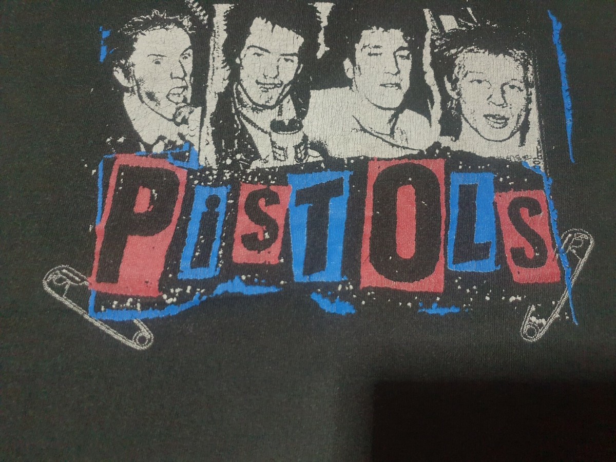 Sex Pistols t-shirt, vintage rare punk Johnny Rotten, Sid Vicious