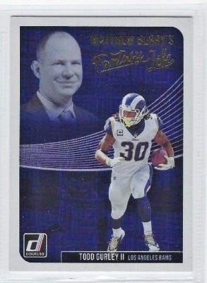 TODD GURLEY 2018 Panini Donruss Football BERRY FANTASY LIFE #MBF7 Rams