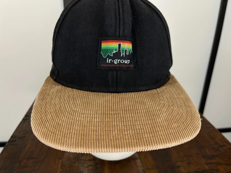 Кепка LRG Lifted Research Group кепка с ремешком на спине для взрослых черная вельветовая смесь спандекса - Изображение 3 из 4