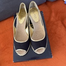 Lauren Ralph Lauren Catrin ES Espadrille Wedg...