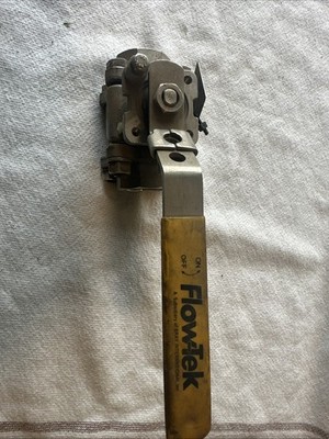 Flow-Tek, Series 7000, Cf8m, 3/4 -7004 , S/n F2B3361, Ball/stem 316ss, Body Cf8m