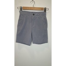 Johnnie-O Chino Shorts Gray Preppy Uniform Academia Surfer Church Boys Size 7