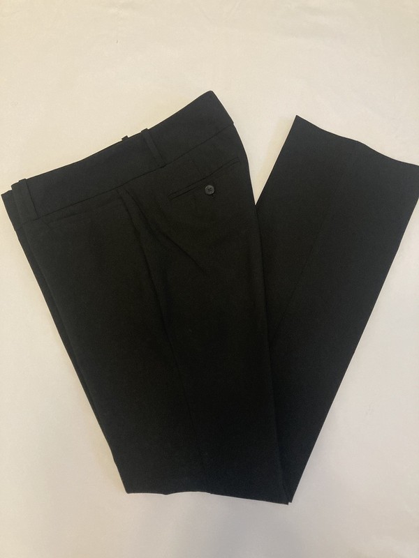 The Limited Drew Fit Stretch Black Collection Dress Pants Size 8 Long EUC