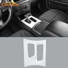 Center Control Gear Shift Panel Trim Cover Decor Overlay For 2015+ Dodge Charger