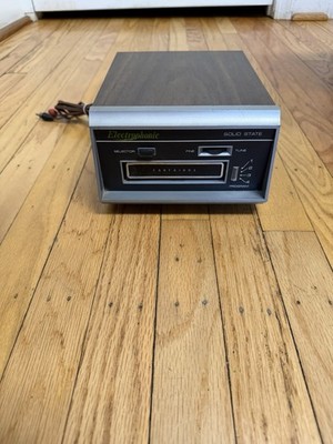Vtg 1970s Electrophonic T-109 Solid State 8-track Tape Deck Player Music WORKS