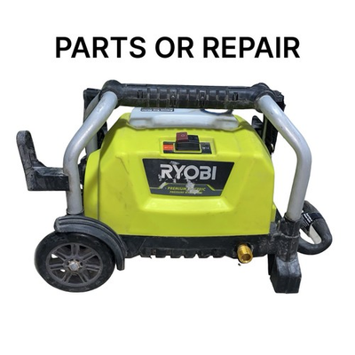 #ad #ad Ryobi RY1419MT 1.2GPM 1900 psi Cold Water Wheeled Electric Pressure Washer PARTS $65.00