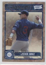 2011 Playoff Contenders Prospect Tickets Crystal Collection /299 Javier Baez 1j2