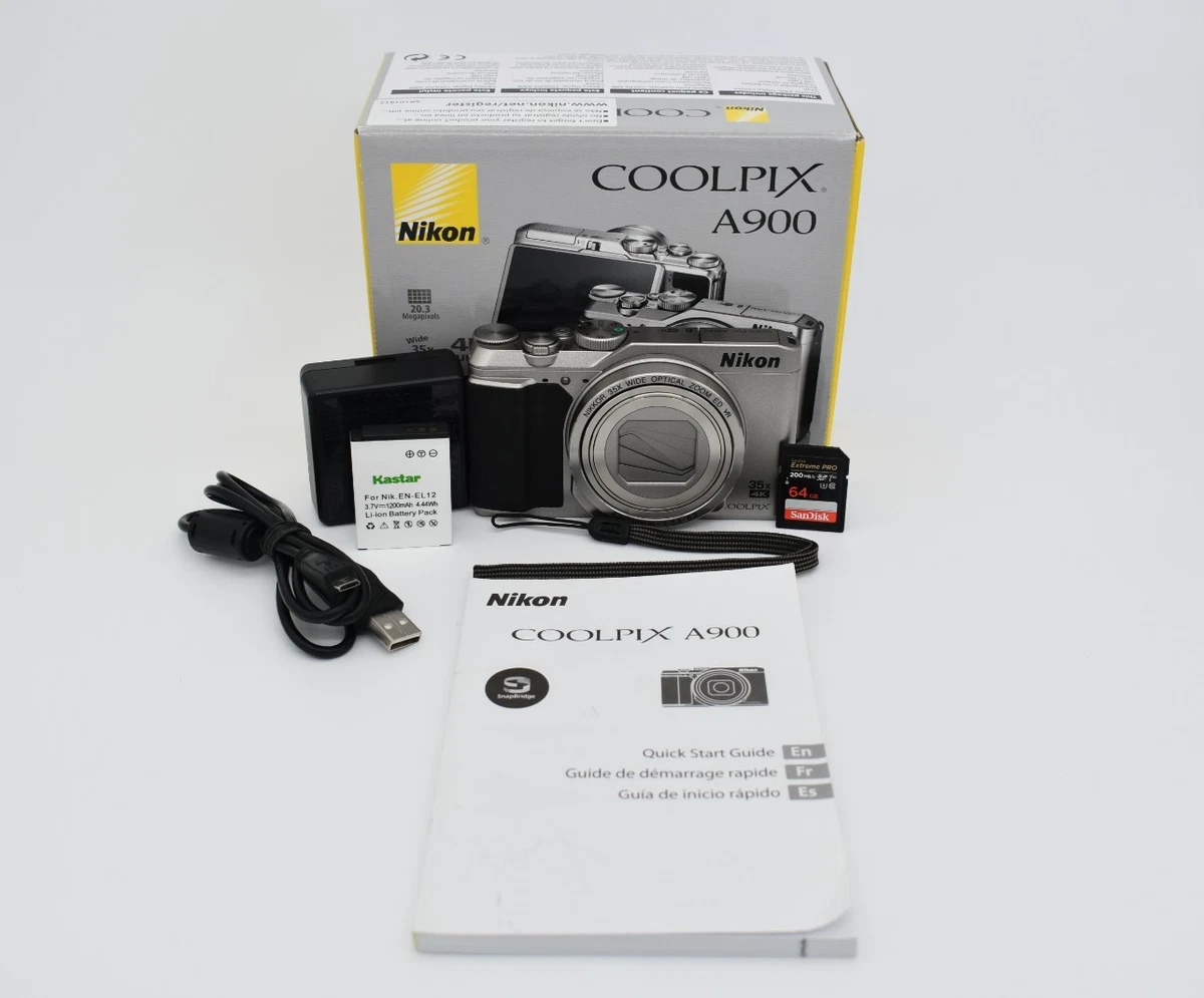 Preços baixos em Câmeras digitais Nikon Coolpix A900 | eBay