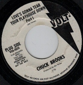 Chuck Brooks - Love's Gonna Tear Your Playhouse Down - Part I, 7'', (Vinyl)