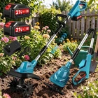 For Makita Cordless Rotary Tiller Motor Hoe Garden Tiller Cultivator Foldable with 2 Batteries