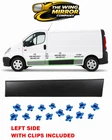 For Vauxhall Vivaro Left Side Long Trim Moulding Strip Panel 2002–2013 Van LH